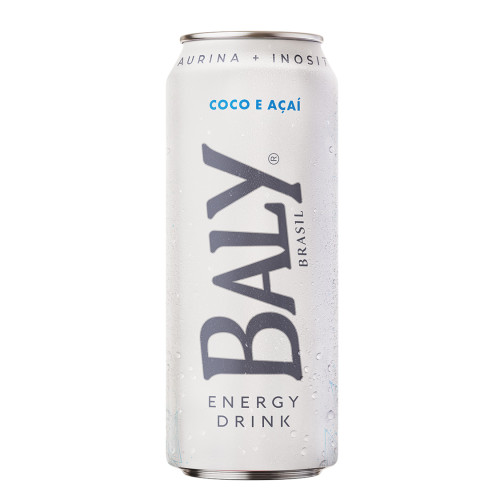 ENERGÉTICO BALY LATA 473ML COCO E AÇAÍ - FD COM 6 UN