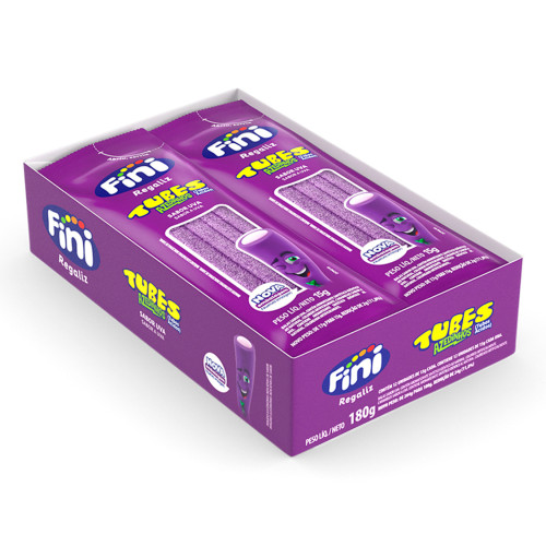 TUBES FINI 15GR UVA CÍTRICA - DP COM 12 UN