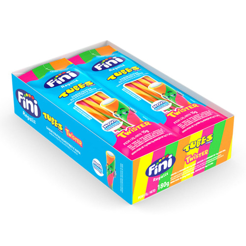 TUBES FINI 15GR TWISTER DOCE - DP COM 12 UN