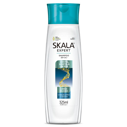 SHAMPOO SKALA 325ML CRISTAL HORTELÃ - PC COM 4 UN