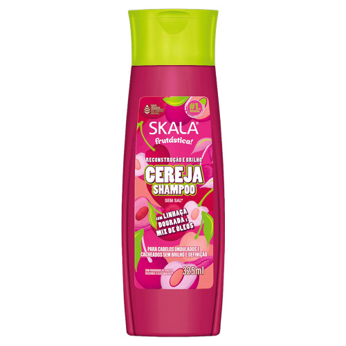 SHAMPOO SKALA 325ML CEREJA - PC COM 4 UN