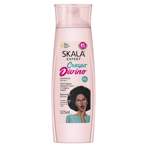 SHAMPOO SKALA 325ML CRESPO DIVINO -  PC COM 4 UN
