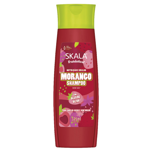 SHAMPOO SKALA 325ML MORANGO - PC COM 4 UN