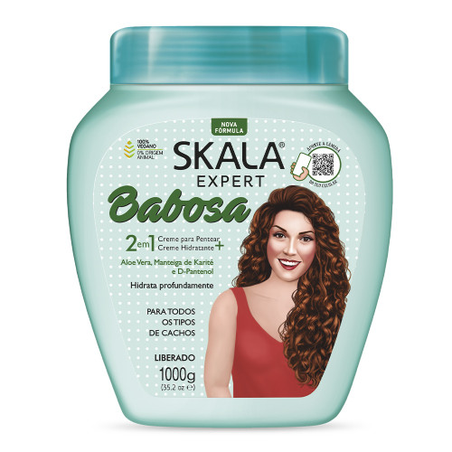 CREME SKALA POTE 1 KILO - BABOSA CX COM 6 UN