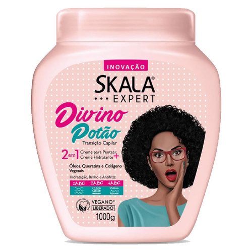 CREME SKALA POTE 1 KILO - DIVINO POTÃO CX COM 6 UN