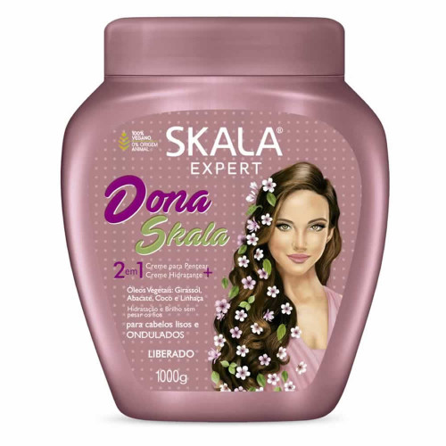 CREME SKALA POTE 1 KILO - DONA SKALA CX COM 6 UN
