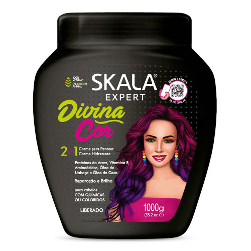 CREME SKALA POTE 1 KILO DIVINA COR - CX COM 6 UN