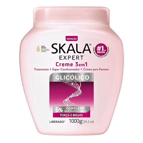 CREME SKALA POTE 1 KILO GLICÓLICO - CX COM 6 UN