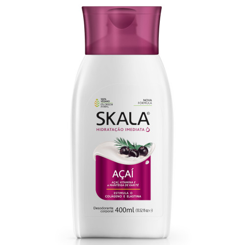 HIDRATANTE SKALA 400ML - AÇAÍ PC COM 4 UN