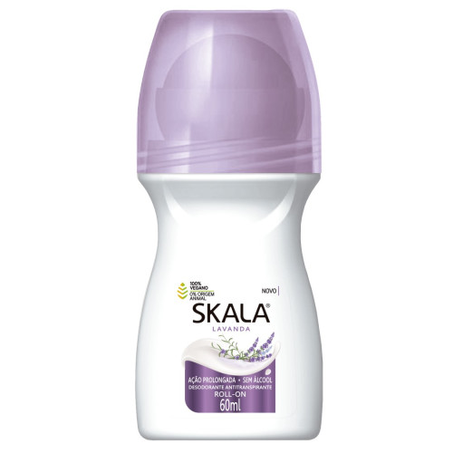 DESODORANTE ROLL-ON SKALA LAVANDA 60ML - PC COM 4 UN