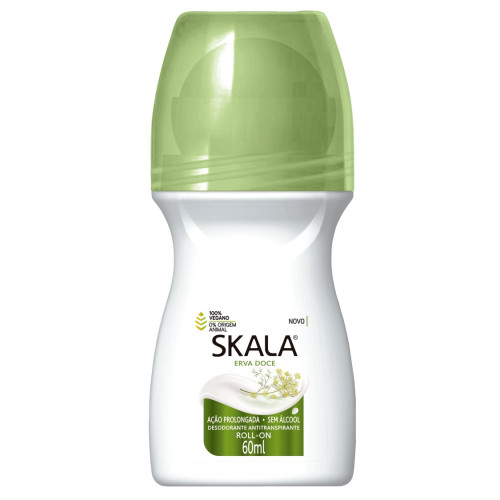 DESODORANTE ROLL-ON SKALA ERVA DOCE 60ML - PC COM 4 UN
