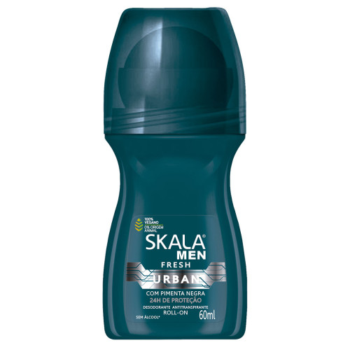 DESODORANTE ROLL-ON SKALA FRESH URBAN 60ML - PC COM 4 UN
