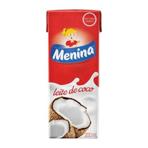 LEITE DE COCO MENINA 200ML TP - CX COM 27 UN