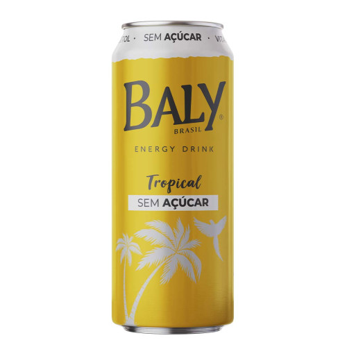 ENERGÉTICO BALY SEM AÇÚCAR 473ML TROPICAL - FD COM 6 UN