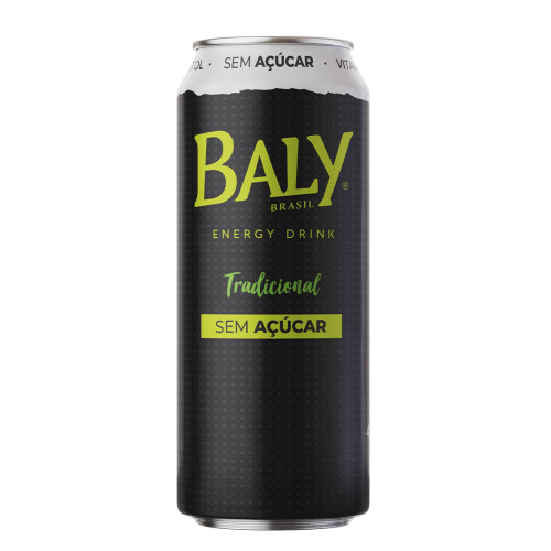 ENERGÉTICO BALY SEM AÇÚCAR 473ML TRADICIONAL - FD COM 6 UN