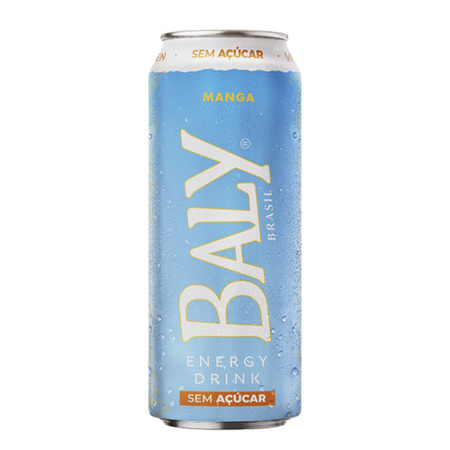 ENERGÉTICO BALY SEM AÇÚCAR 473ML MANGA - FD COM 6 UN