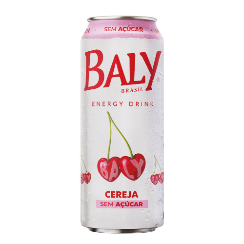 ENERGÉTICO BALY SEM AÇÚCAR 473ML CEREJA - FD COM 6 UN