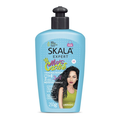 CREME P/ PENTEAR SKALA 250GR - MAIS CACHOS CX COM 4 UN