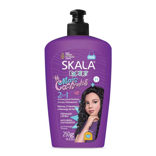 CREME P/ PENTEAR SKALA 250GR - MAIS CACHINHOS CX COM 4 UN