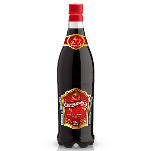 VINHO CANTINHO DO VALE 880ML - CX COM 12 UN
