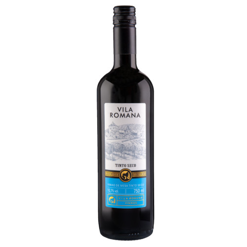 VINHO VILA ROMANA 750ML TINTO SECO - CX COM 12 UN