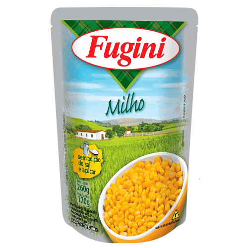 MILHO VERDE FUGINI 170GR SACHÊ - CX COM 36 UN