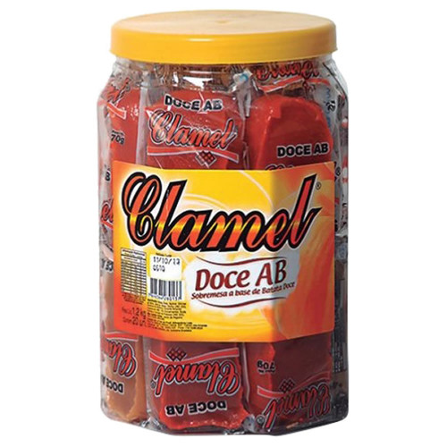 DOCE DE POTE CLAMEL 1,2 KILO ABÓBORA / BATATA - PT COM 20 UN