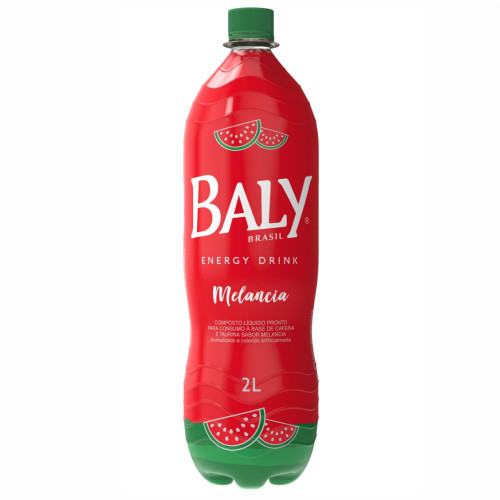ENERGÉTICO BALY 2 LITROS MELANCIA - FD COM 6 UN