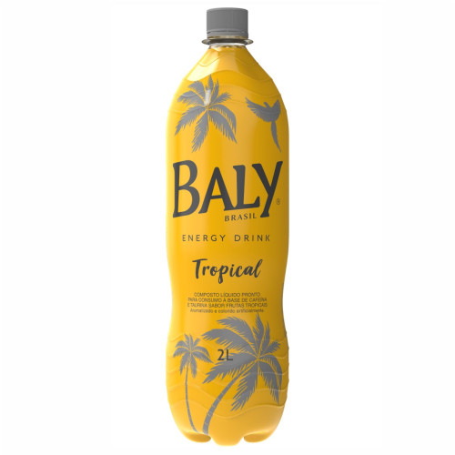 ENERGÉTICO BALY 2 LITROS TROPICAL - FD COM 6 UN