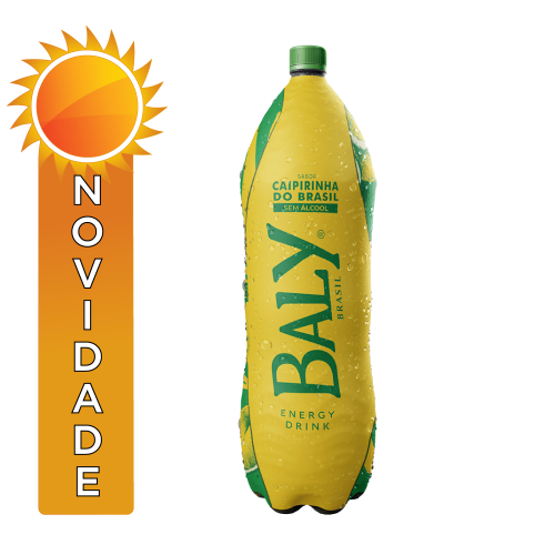 ENERGÉTICO BALY 2 LITROS CAIPIRINHA DO BRASIL - FD COM 6 UN