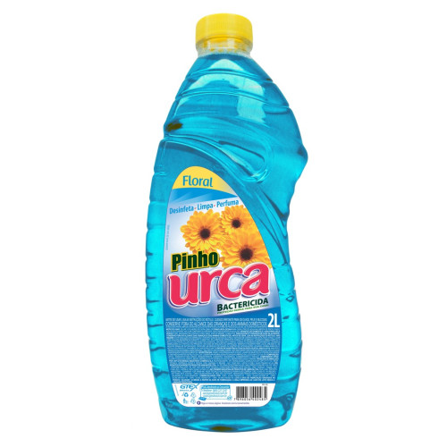DESINFETANTE URCA 2 LITROS - FLORAL CX COM 6 UN