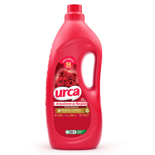 AMACIANTE URCA FRASCO 2 LITROS - PAIXÃO SEDUTORA CX COM 6 UN