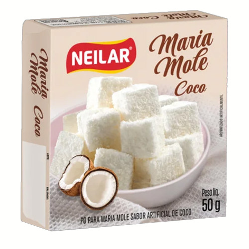 MARIA MOLE NEILAR 50GR COCO - CX COM 24 UN