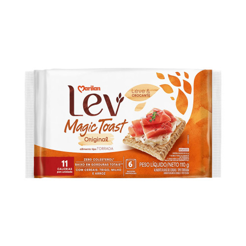 TORRADA MAGIC TOAST MARILAN 110GR ORIGINAL - CX COM 24 UN