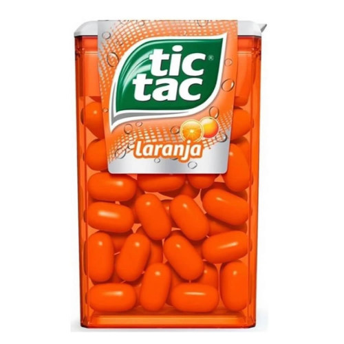 PASTILHA TIC TAC 14,5GR LARANJA - DP COM 14 UN