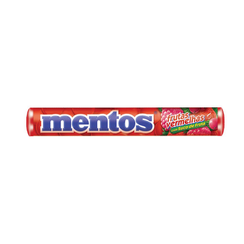 MENTOS BALA 37.5GR FRUTAS VERMELHAS - DP COM 16 UN