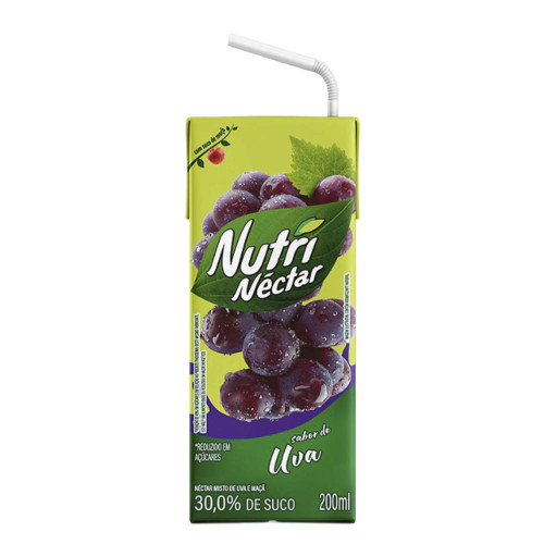 SUCO NUTRINÉCTAR 200ML UVA - CX COM 27 UN