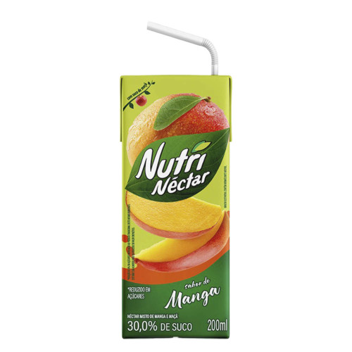 SUCO NUTRINÉCTAR 200ML MANGA - CX COM 27 UN