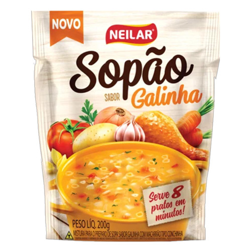 SOPÃO NEILAR 200GR GALINHA - DP COM 16 UN