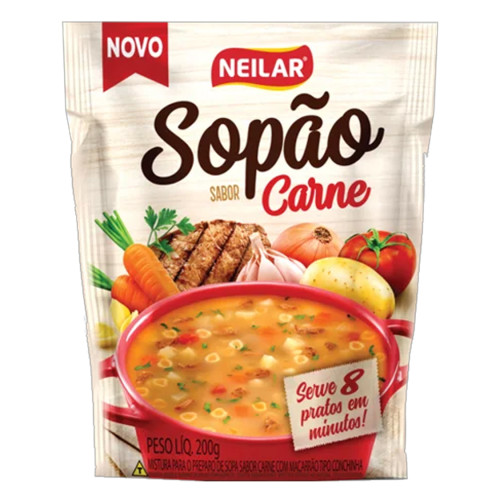 SOPÃO NEILAR 200GR CARNE - DP COM 16 UN