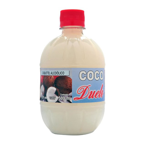 CACHAÇA DUELO 500ML COCO - CX COM 12 UN