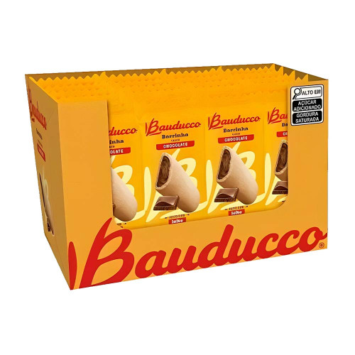 BARRINHA BAUDUCCO 25GR CHOCOLATE - DP COM 20 UN