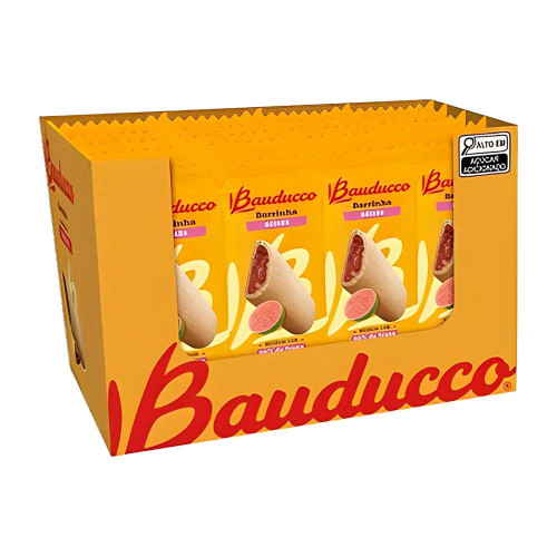 BARRINHA BAUDUCCO 25GR GOIABINHA - DP COM 20 UN