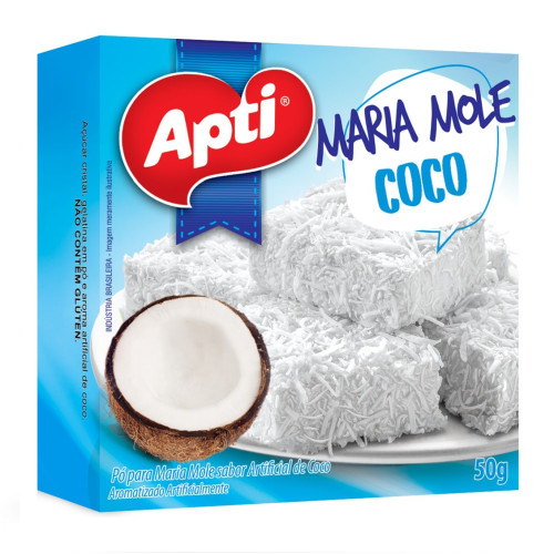 MARIA MOLE APTI 50GR COCO - CX COM 18 UN