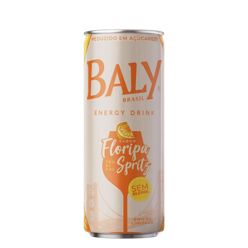 ENERGÉTICO BALY LATA 250ML FLORIPA SPRITZ - FD COM 6 UN