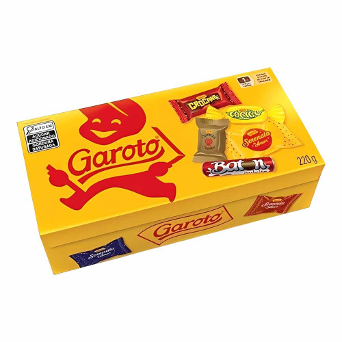BOMBOM GAROTO 220GR SORTIDOS - UNIDADE