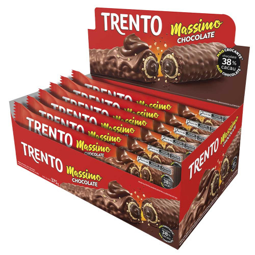 CHOCOLATE TRENTO PECCIN MASSIMO 25GR CHOCOLATE - DP COM 15 UN