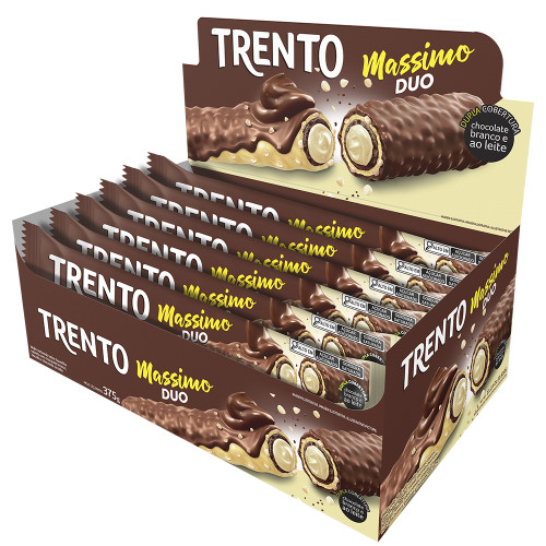 CHOCOLATE TRENTO PECCIN MASSIMO 25GR DUO - DP COM 15 UN