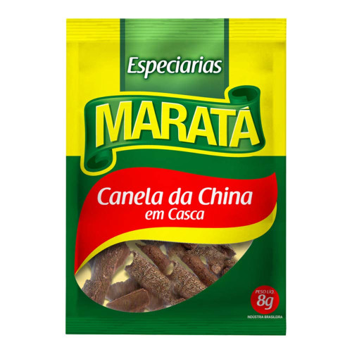 CANELA DA CHINA EM CASCA MARATÁ 8GR - CX COM 24 UN