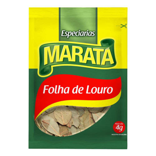 FOLHA DE LOURO MARATÁ 4GR - FD COM 24 UN